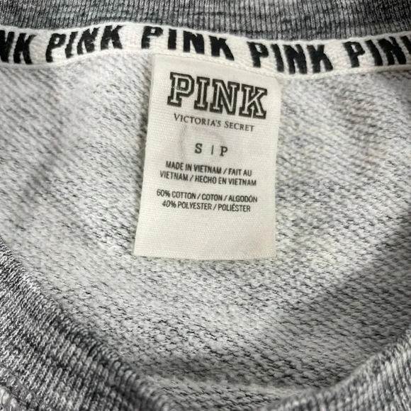 PINK Victoria Secret Oversized Pullover Sweatshirt  Size Small - Picture 4 of 4
